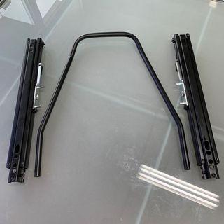Car seat slider railing / bucket seat railing / racing seat railing / seat rail