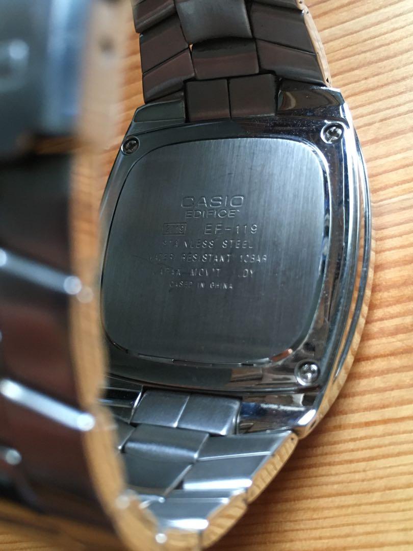 Casio edifice outlet ef 119
