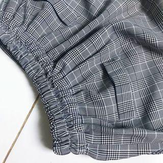 Celana Kantor Wanita Chino Kotak kotak