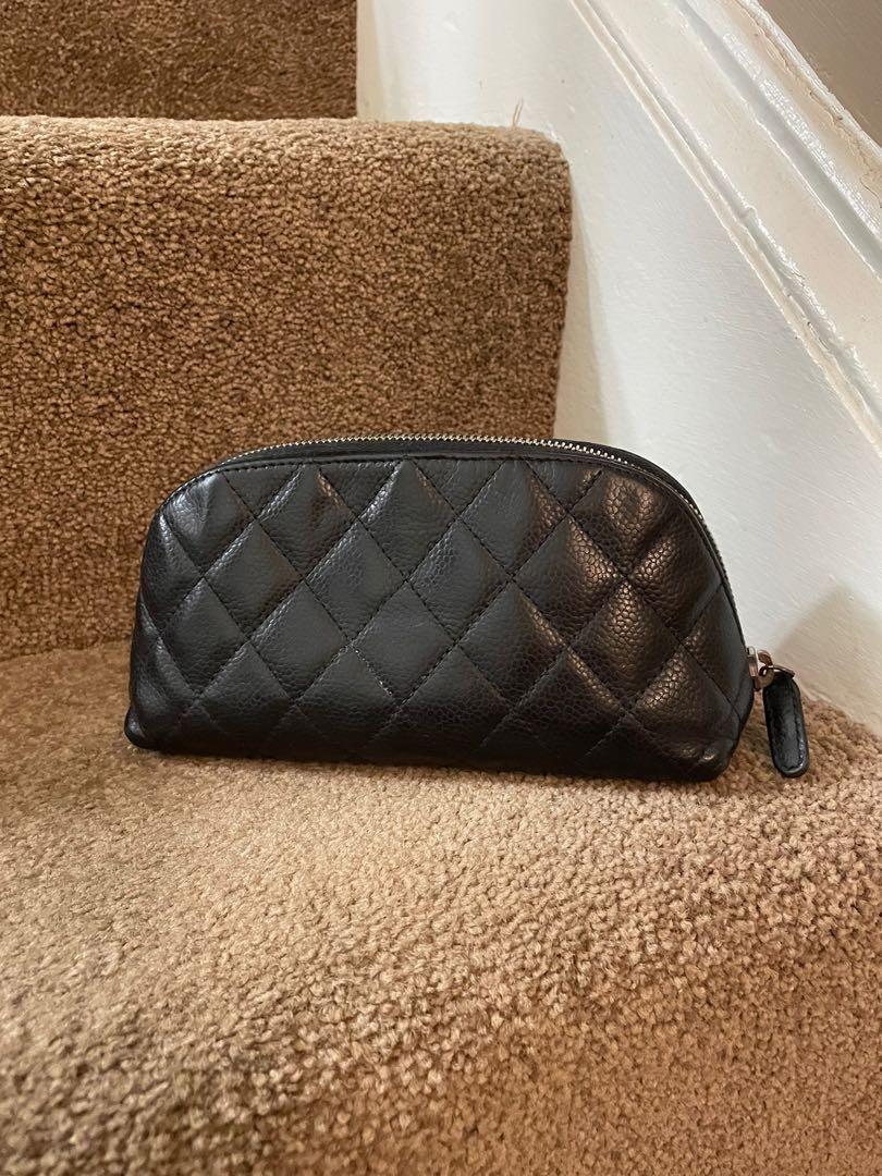 Chanel leather pouch clearance