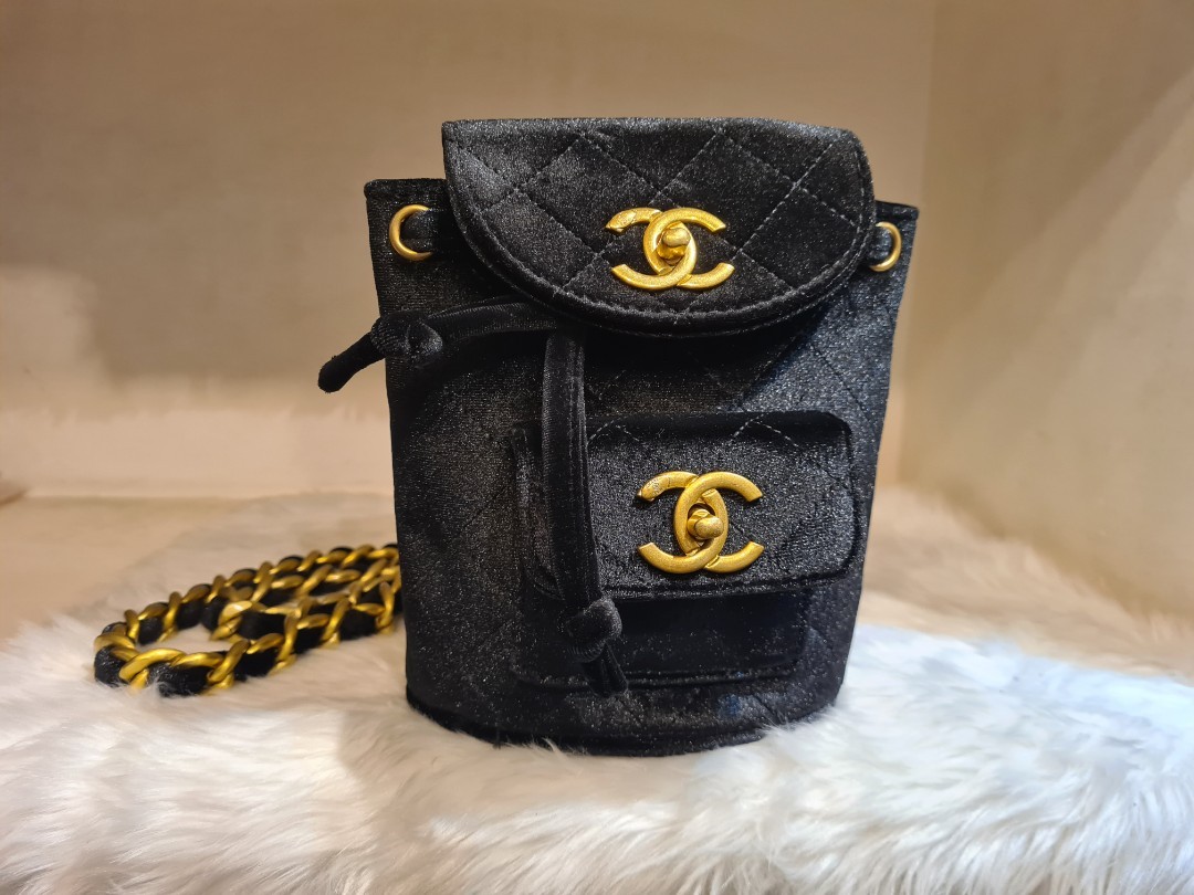 Velvet hotsell mini backpacks