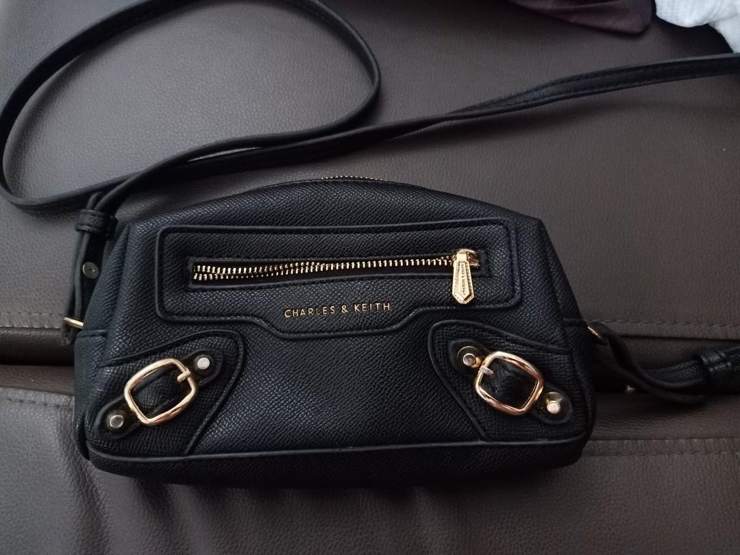 Charles keith mini sling bag Women s Fashion Bags Wallets