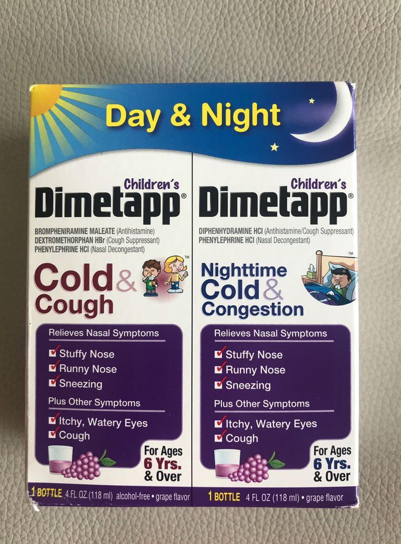 Dimetapp for 9 month old 2025