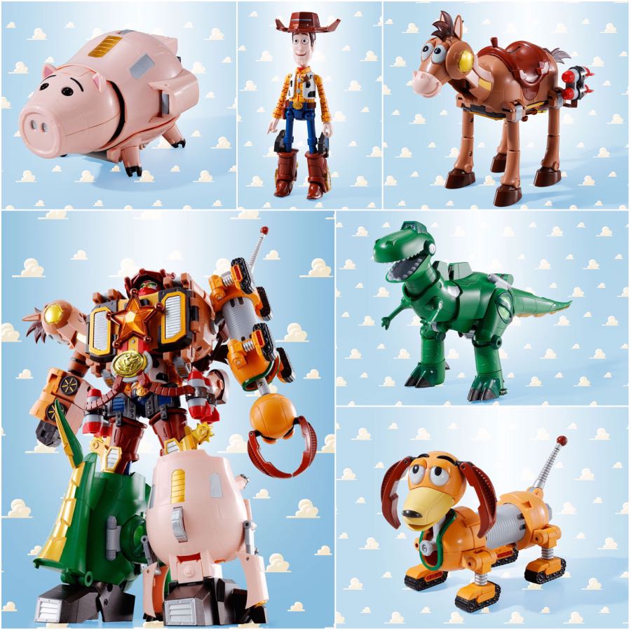 Chogokin TOY STORY Chogattai Woody Robot Sheriff Star Hobbies