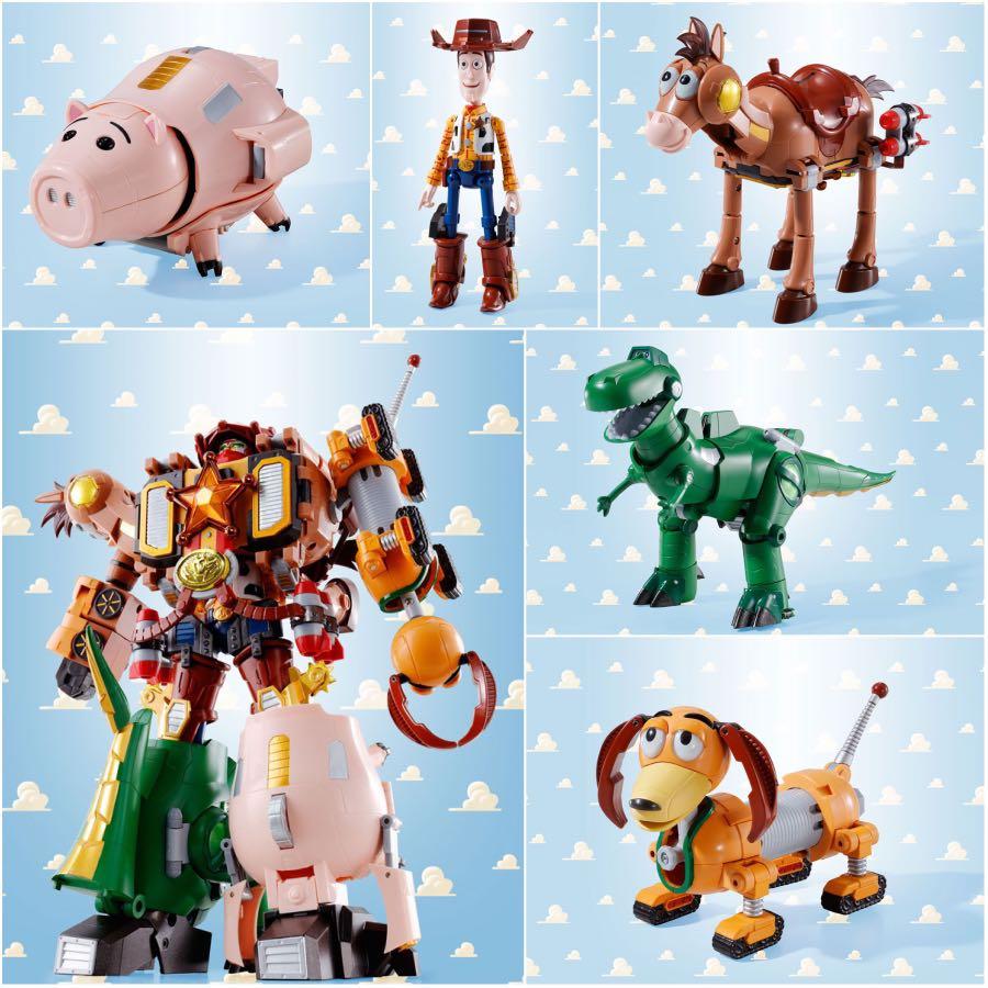 Chogokin TOY STORY Chogattai Woody Robot Sheriff Star Hobbies Toys Toys Games on Carousell