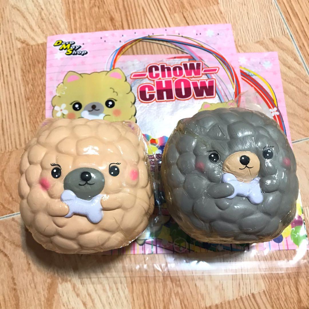 Chow chow Squishy, Hobbies & Toys & Games on Carousell