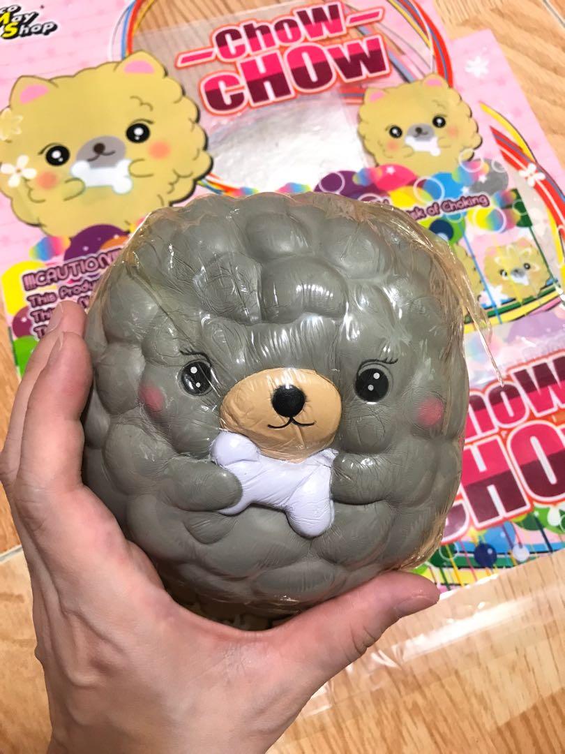 Chow chow Squishy, Hobbies & Toys & Games on Carousell