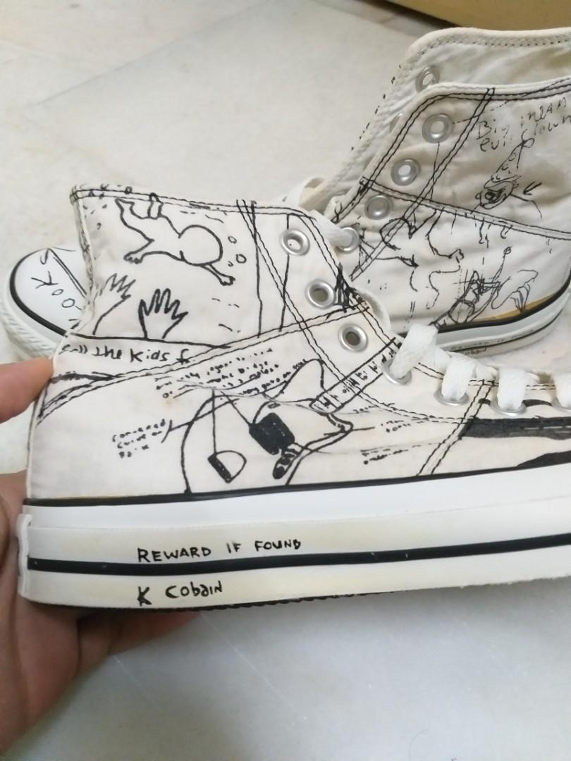 Converse all star kurt cobain deals