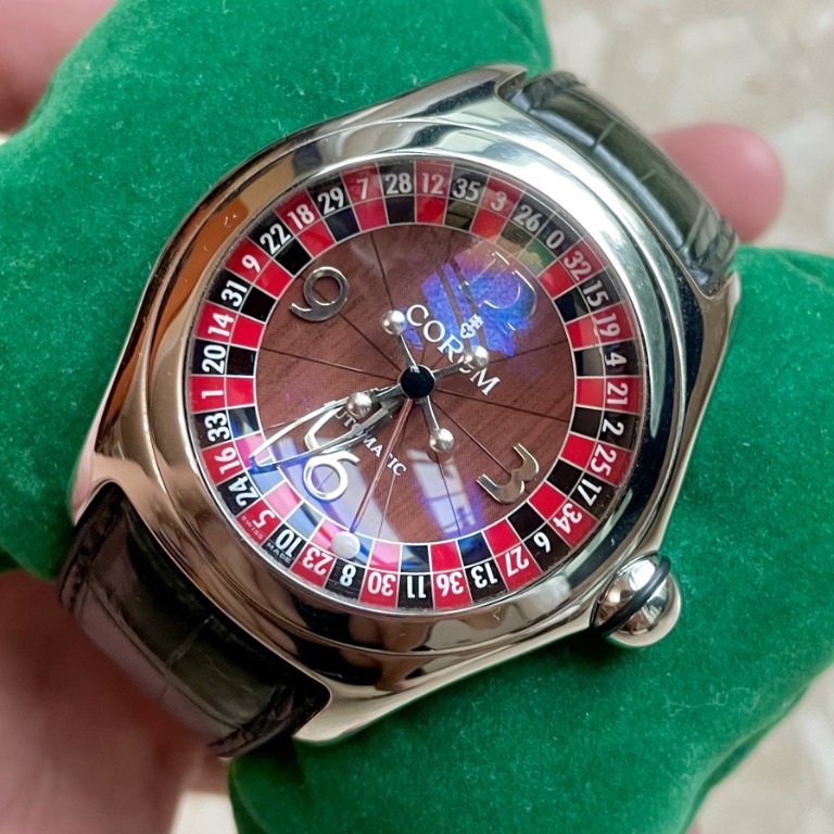 Corum Bubble Casino LImited Edition Watch Ref. 821.50.20 Luxury