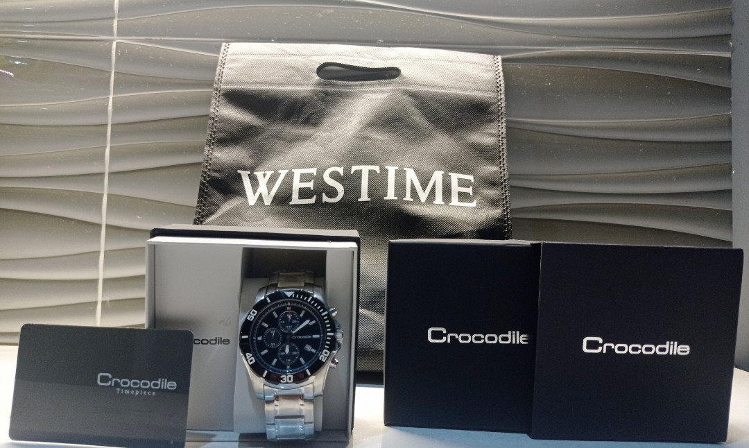 Crocodile watch original Clearance