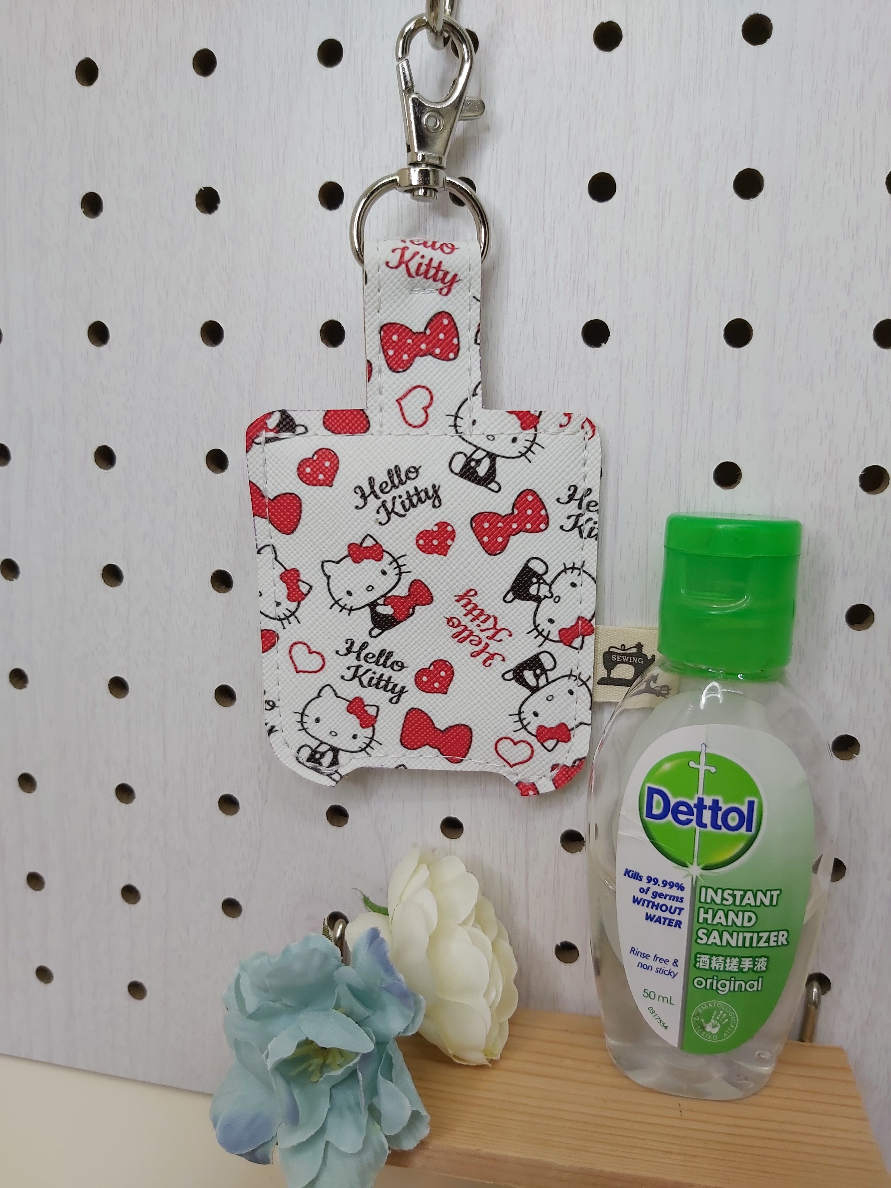 Dettol sanitizer holder, Hobbies & Toys, Travel, Travel Essentials