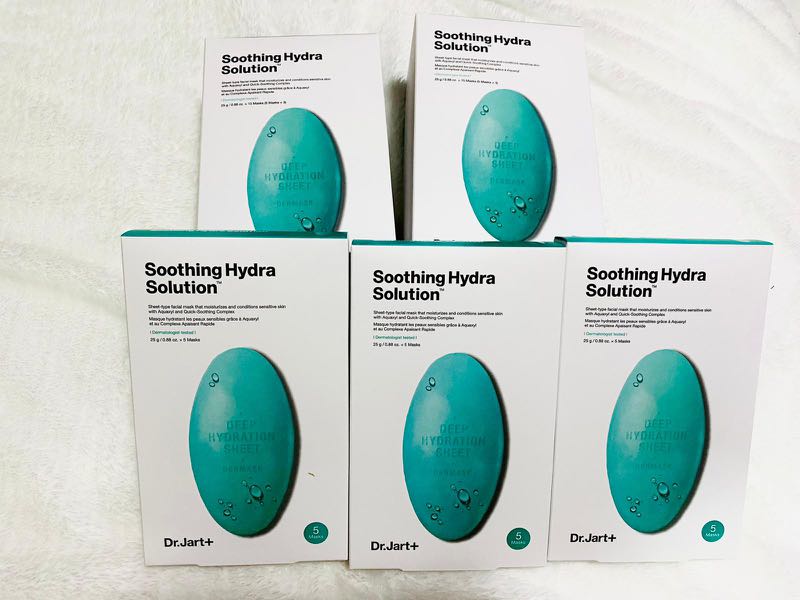 Dr. Jart hydrating soothing mask, Beauty & Personal Care, Face, Face