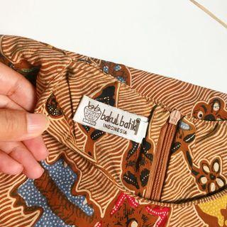 Dress Batik merk Bakoel Batik Size S