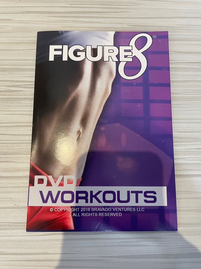 Figure 8 dance exercise workout DVD, Hobbies & Toys, Music & Media, CDs