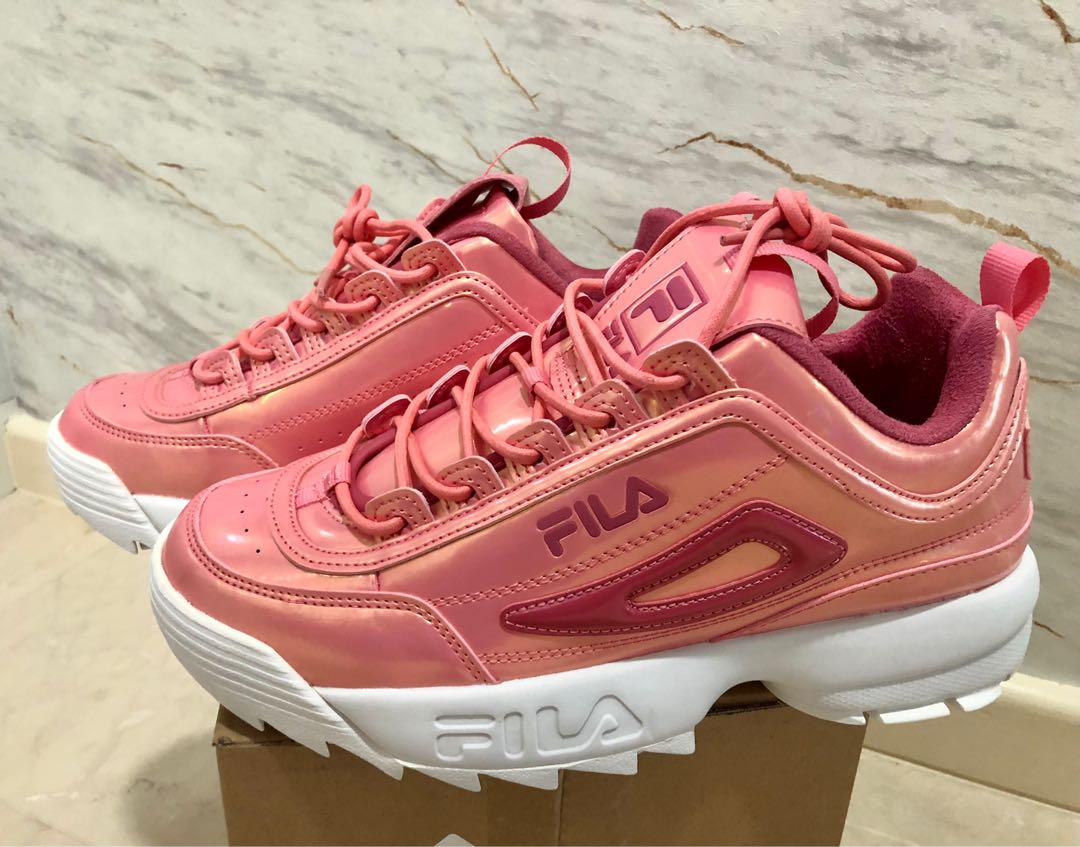 Fila disruptor glossy top