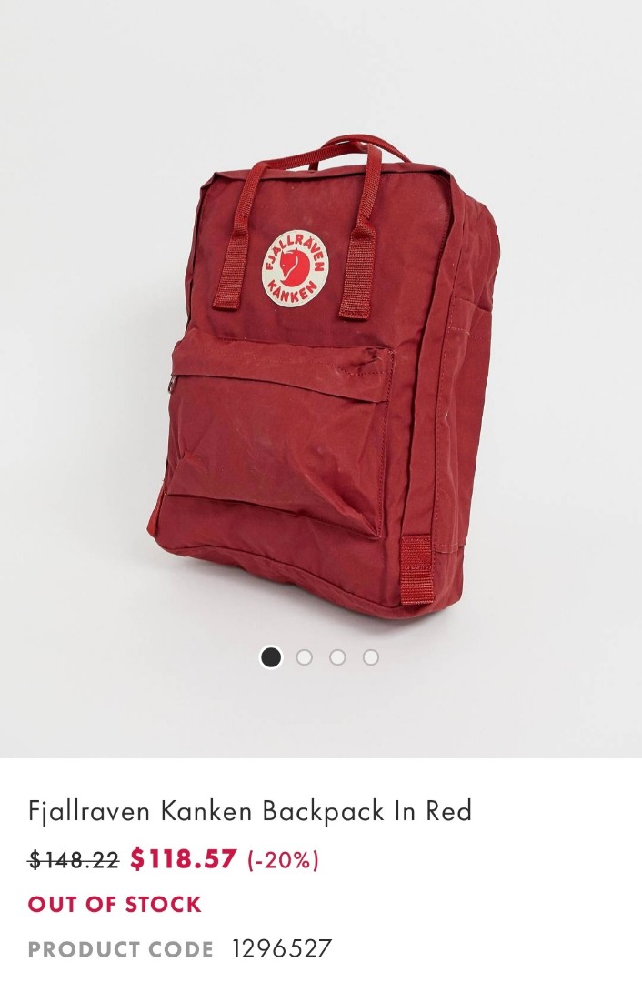 Kanken backpack asos best sale