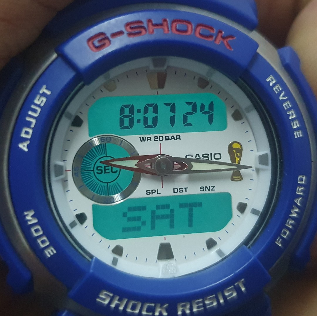 G Shock world cup Jerman g 300 WC official licensed timepiece of 2006 FIFA