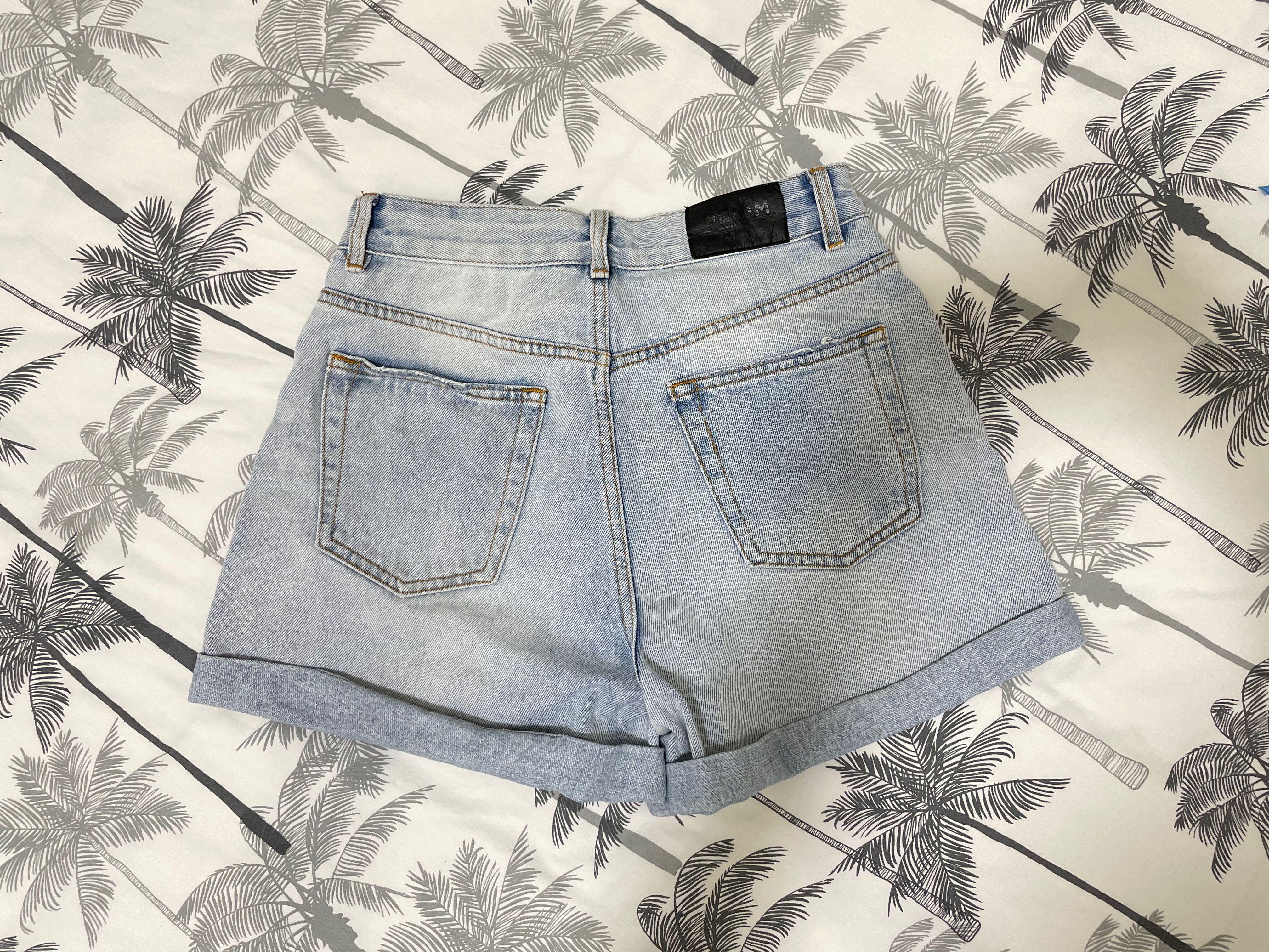 Glassons denim on sale mom shorts