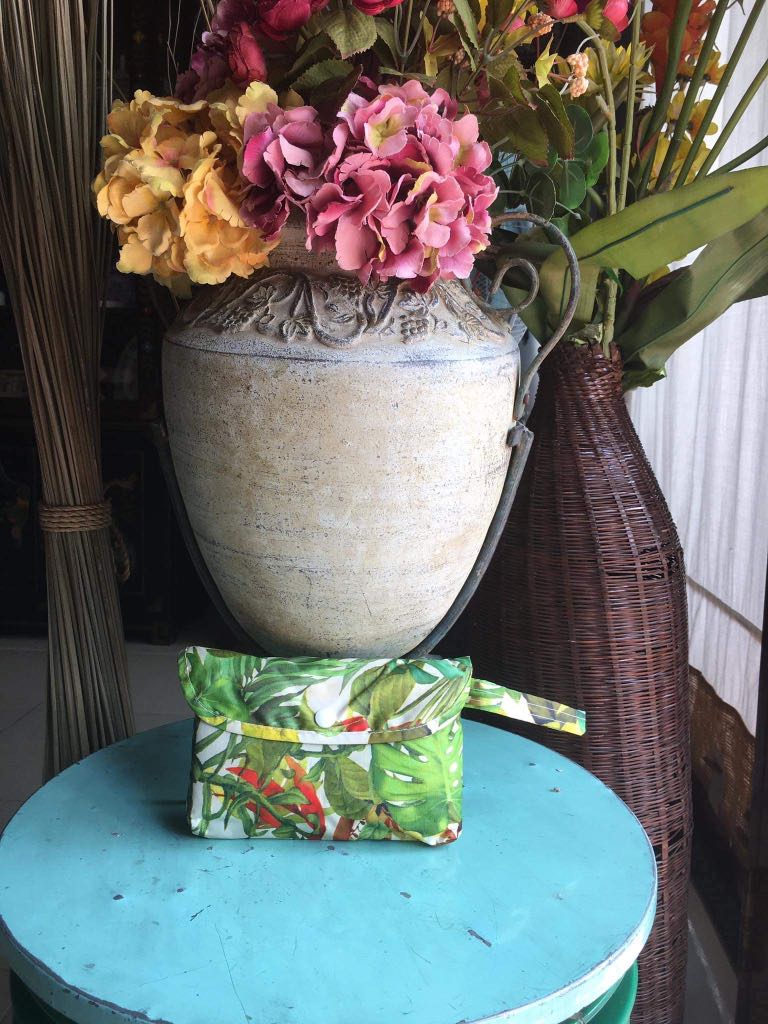 green packable tote bag, Women's Fashion, Bags & Wallets, Tote Bags on ...