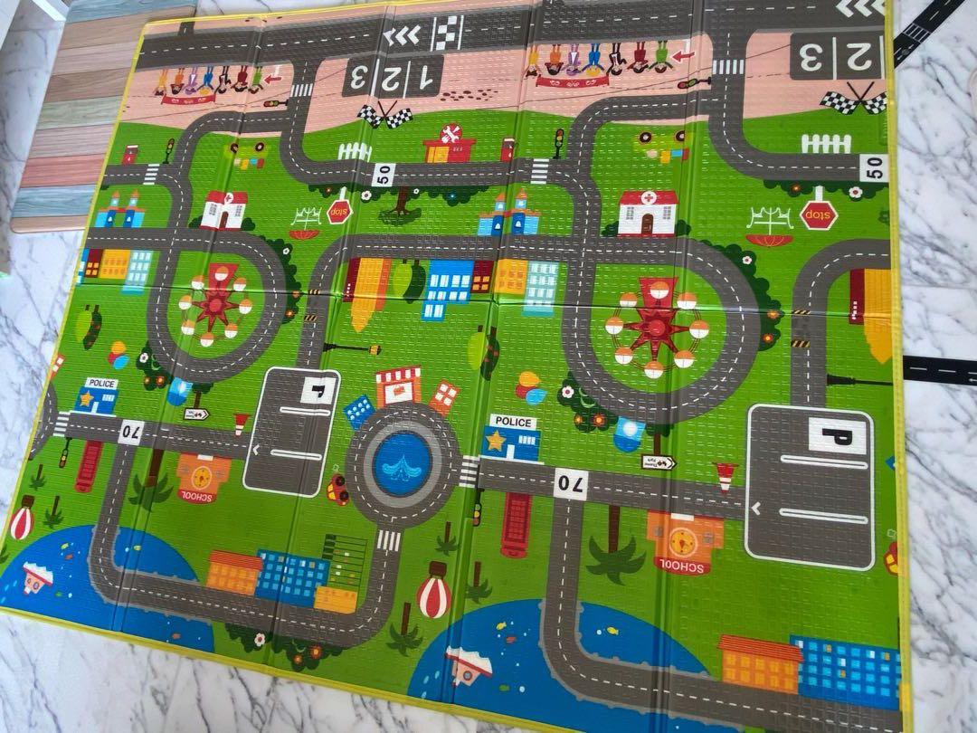 Hape foldable play mat Babies Kids Infant Playtime on Carousell