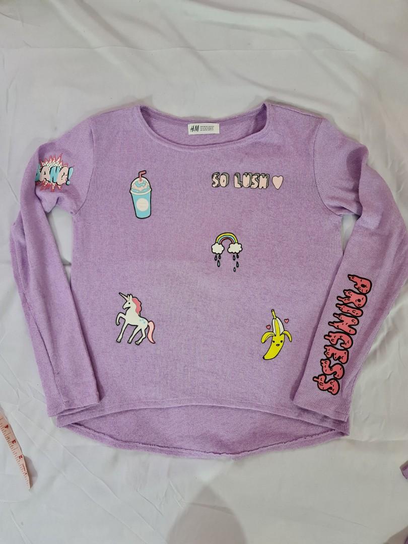 H&M Longsleeve shirt (Category: Babies & Kids Fashion) located in Muntinlupa City. Submitted by bmaxee (Listing ID 1086371464, Image 1). Description: i have 2 of these 100 each same size pwedeng pang twins 😃 10-12Y.