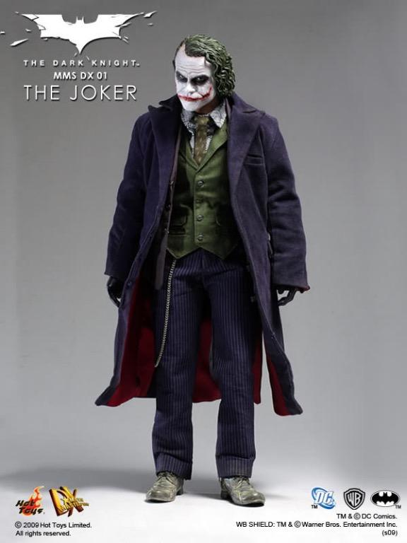 Hot Toys DX01 The Dark Knight Joker Heath Ledger 1/6 Scale Batman