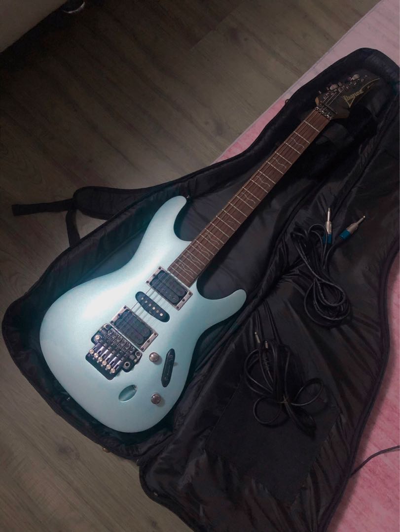 Ibanez S470 Ice Blue Guitar Hobbies Toys Music Media