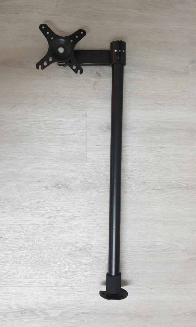 Ikea Linnmon table with 4 stands + monitor arm, Furniture & Home Living