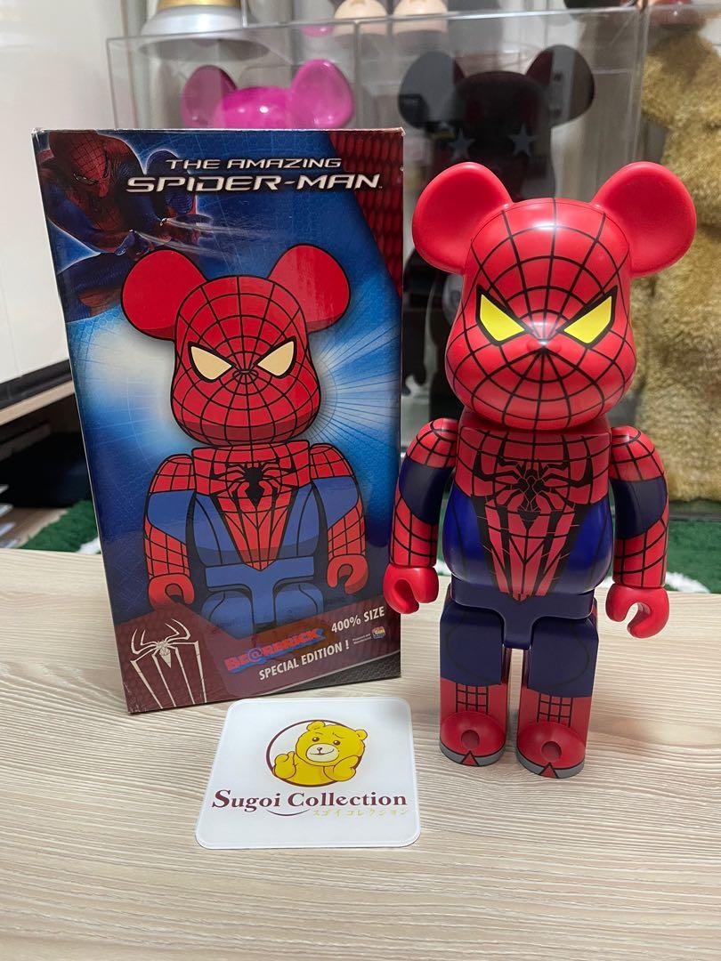 【20%OFF】BE@RBRICK THE AMAZING SPIDER-MAN 100&400 アメコミ