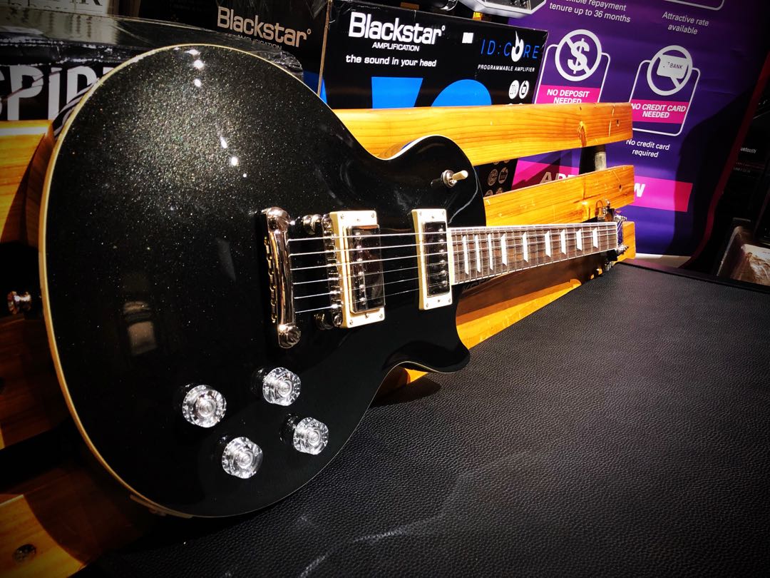 Epiphone les paul top muse jet black