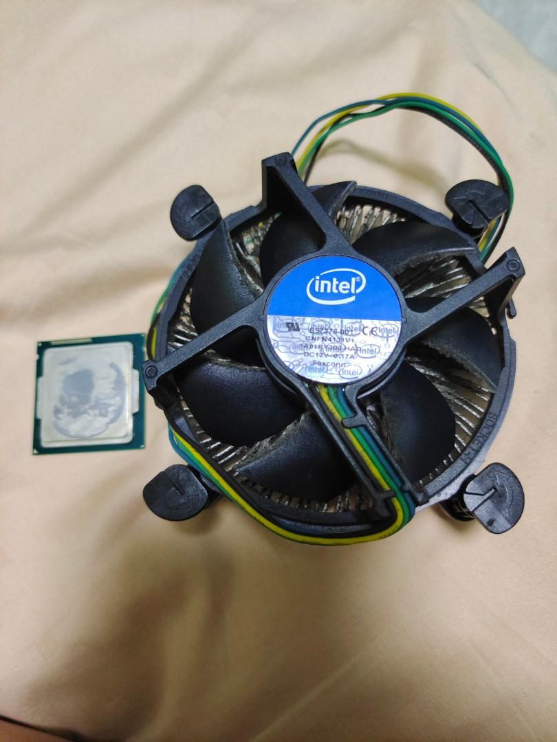 Intel i5 4690 cpu with fan heat sink 