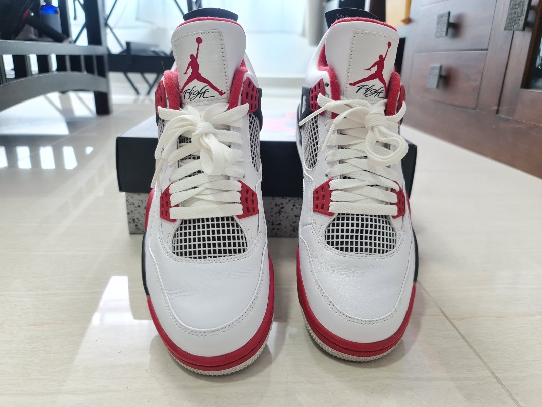 jordan 4s fire red 2012
