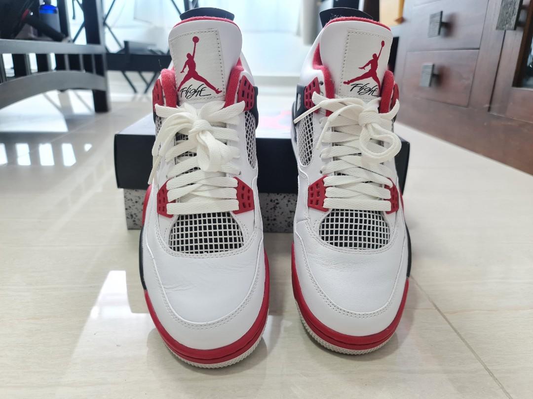 air jordan 4 fire red 2012