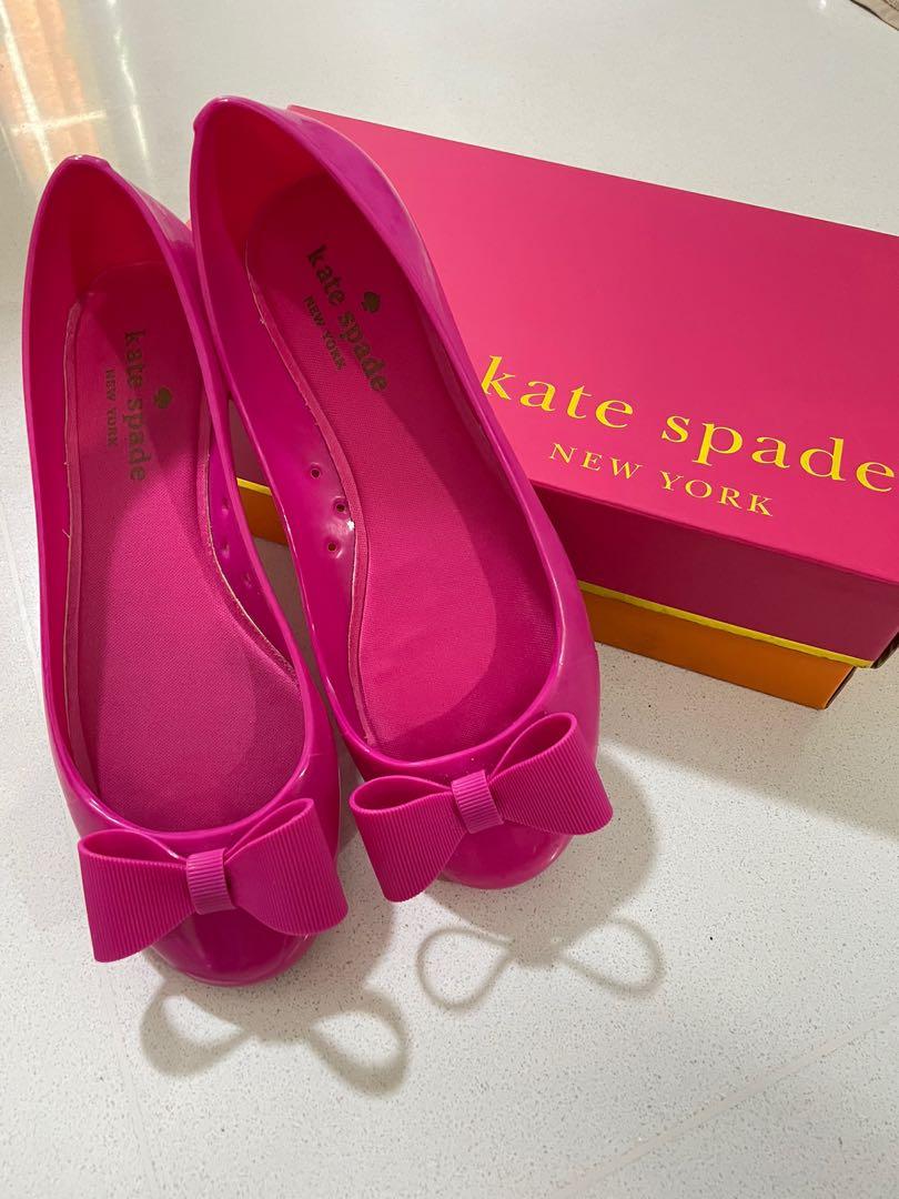 Kate spade pink flats - free delivery, Women's Fashion, Footwear, Flats on  Carousell