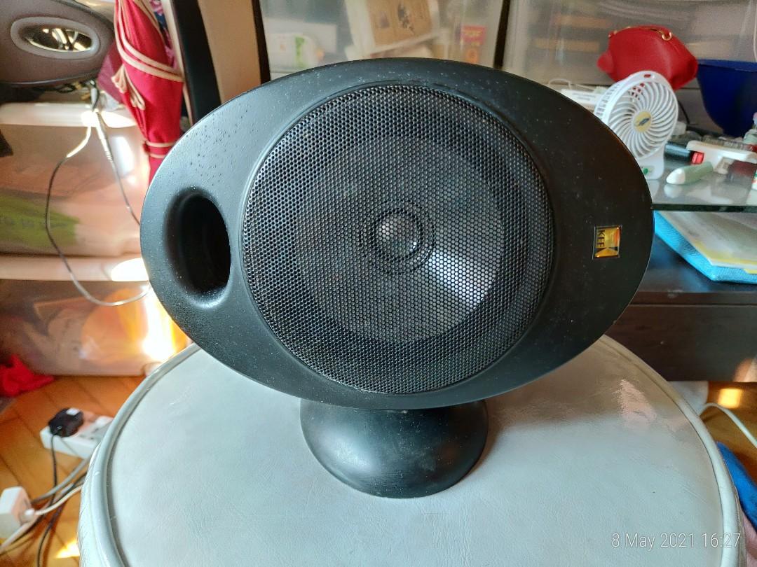 KEF egg center speaker 中置 喇叭 5.1 7.1 surround, 音響器材, Soundbar、揚聲器、藍牙喇叭