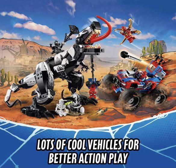 LEGO 76151 Venomosaurus Ambush Spider Man avengers Hobbies Toys