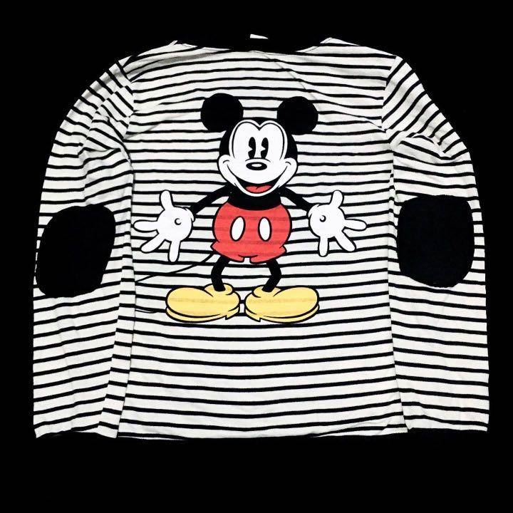 LONGSLEEVE MICKEY MOUSE🏷, Fesyen Wanita 