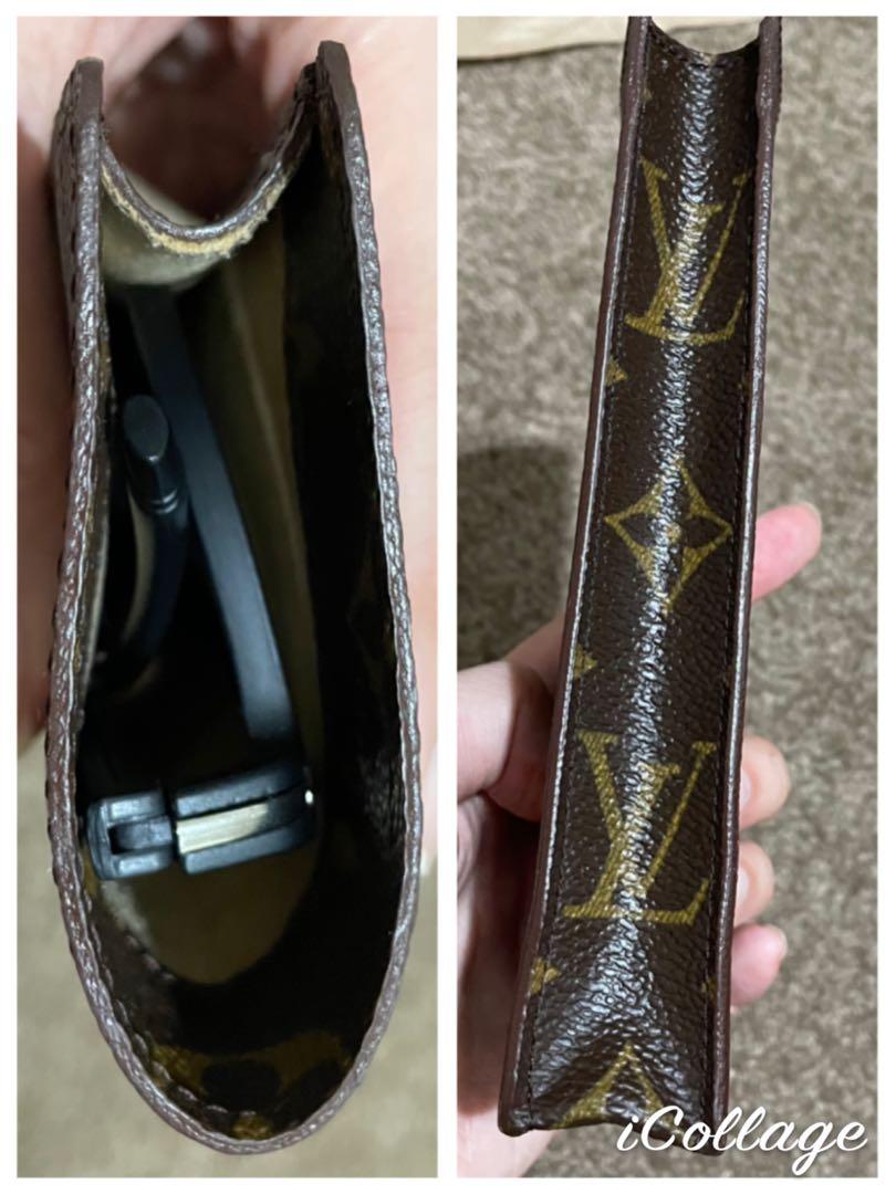 Louis Vuitton Glasses Case Handbag Monogram Canvas and Epi Leather Black  2043142