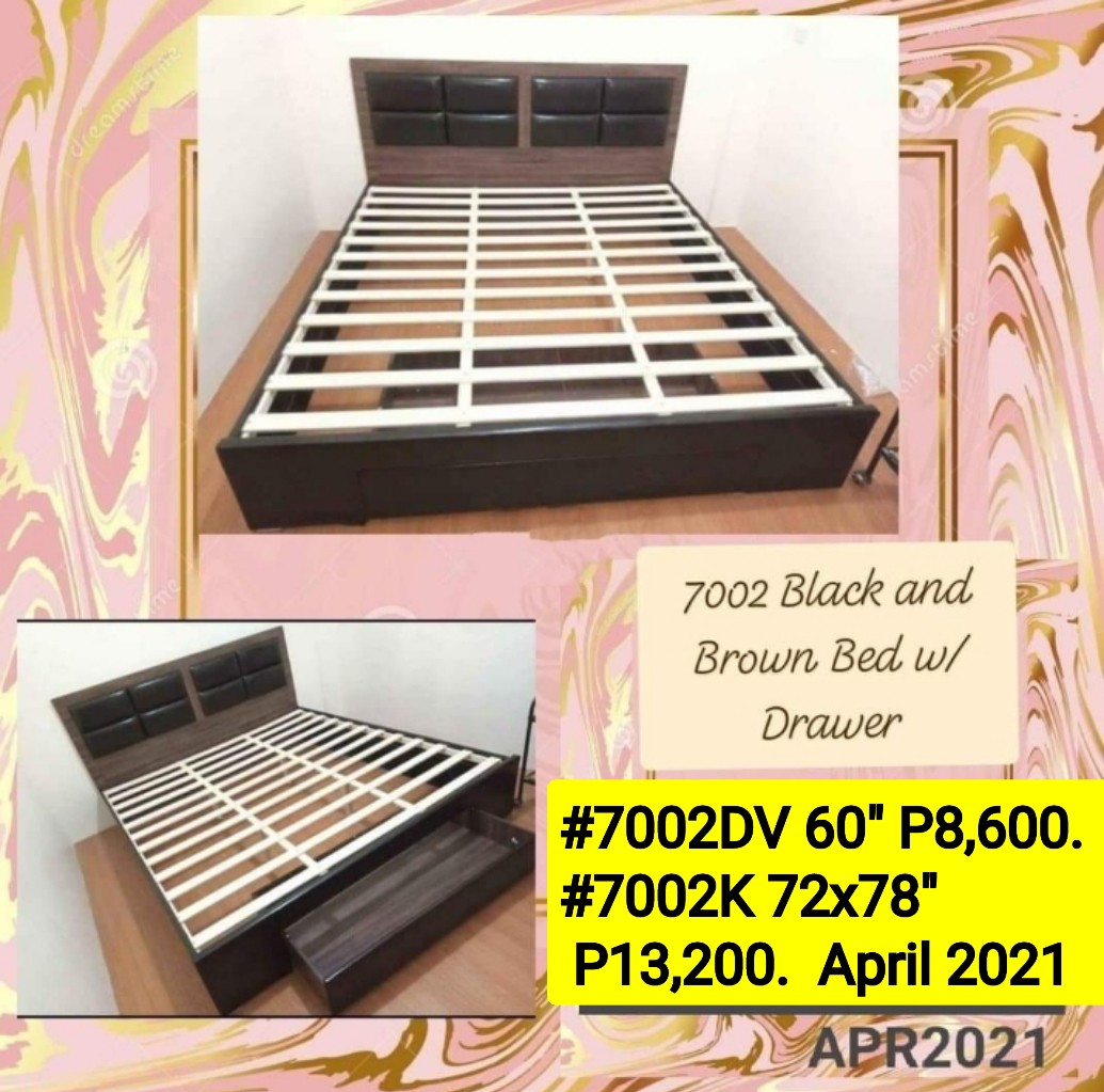 Malaysian Bed Frame w Drawer, Furniture & Home Living, Furniture, Bed
