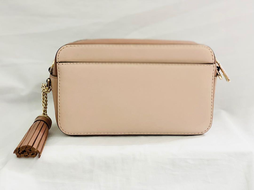 Michael Kors Small Tri Color Leather Camera Bag
