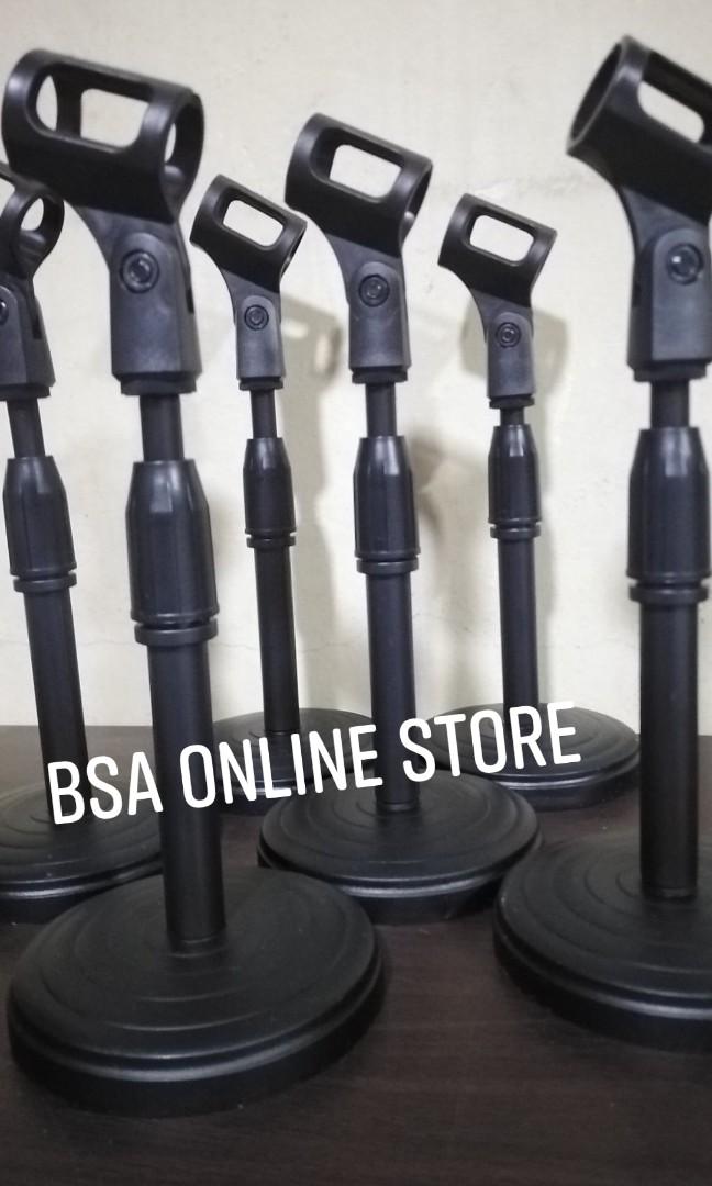 Microphone desktop stand (Category: Microphones) located in Quezon City. Submitted by smithwarren46 (Listing ID 1086367788, Image 1). Description: Brandnew P150 #microphonestand Desktop mic.Stand round base Pvc base mic stand 12" height Portable mic. Stand. Pick up lagro Q.c or via delivery service rider po. More item for sale.. like or follow my page #BSAonlinestore https://www.facebook.com/BSA-online-store-104063428078639/.