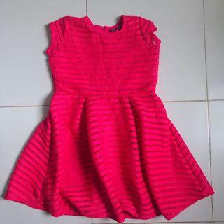 Mididress Dress Anak Pink Fanta