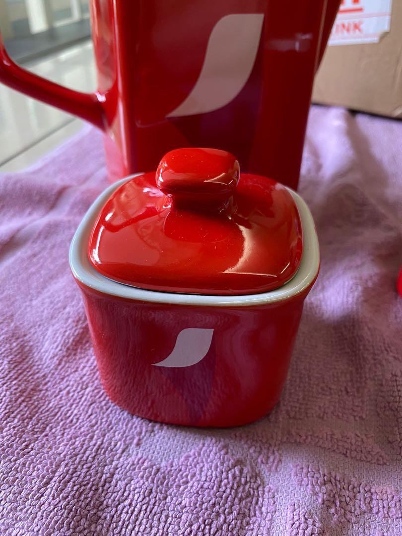 Nescafe Limited Edition Teapot Set Free Teaspoon, Furniture & Home
