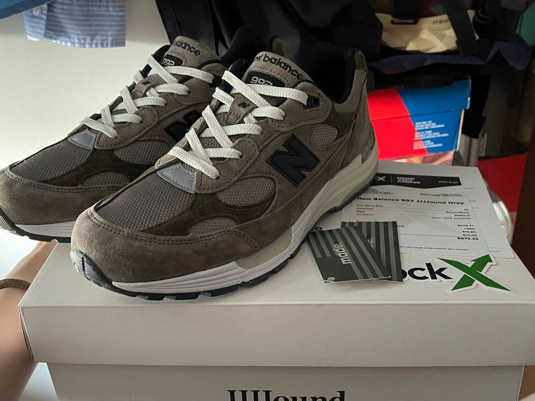 New balance jjjjound m992j2 us10 Carousell
