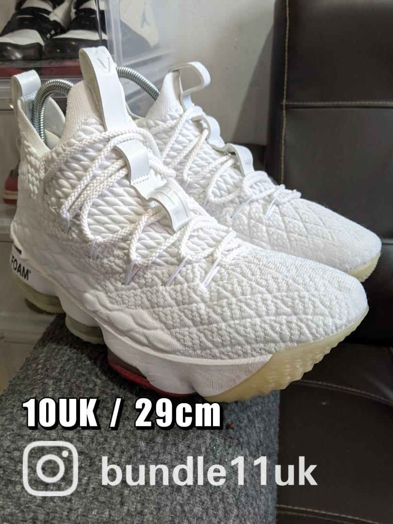 lebron 15 off white