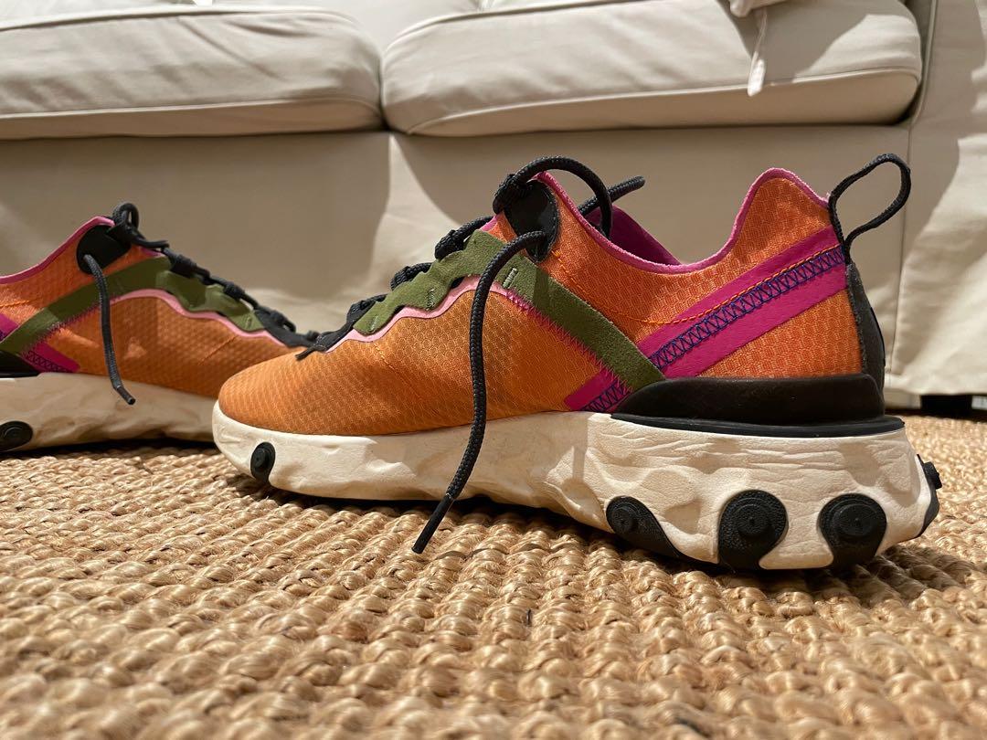 React element 55 orange outlet