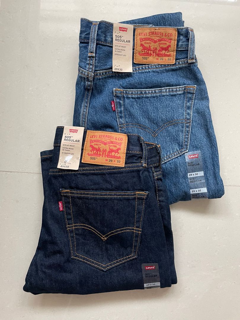 Levi strauss jeans 505 store
