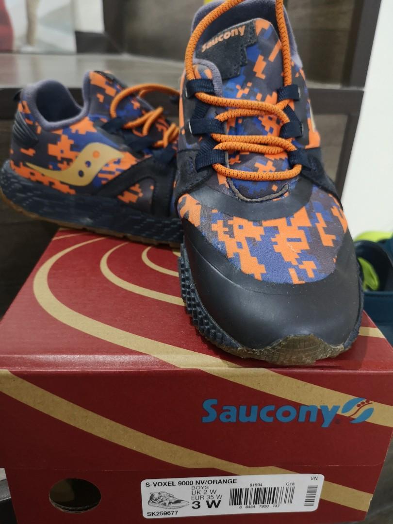Original Saucony S voxel 900 NV free Adidas slipper Babies Kids Babies Kids Fashion on Carousell
