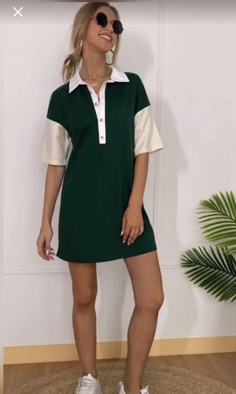 Oversized baseball tee dress Clearance