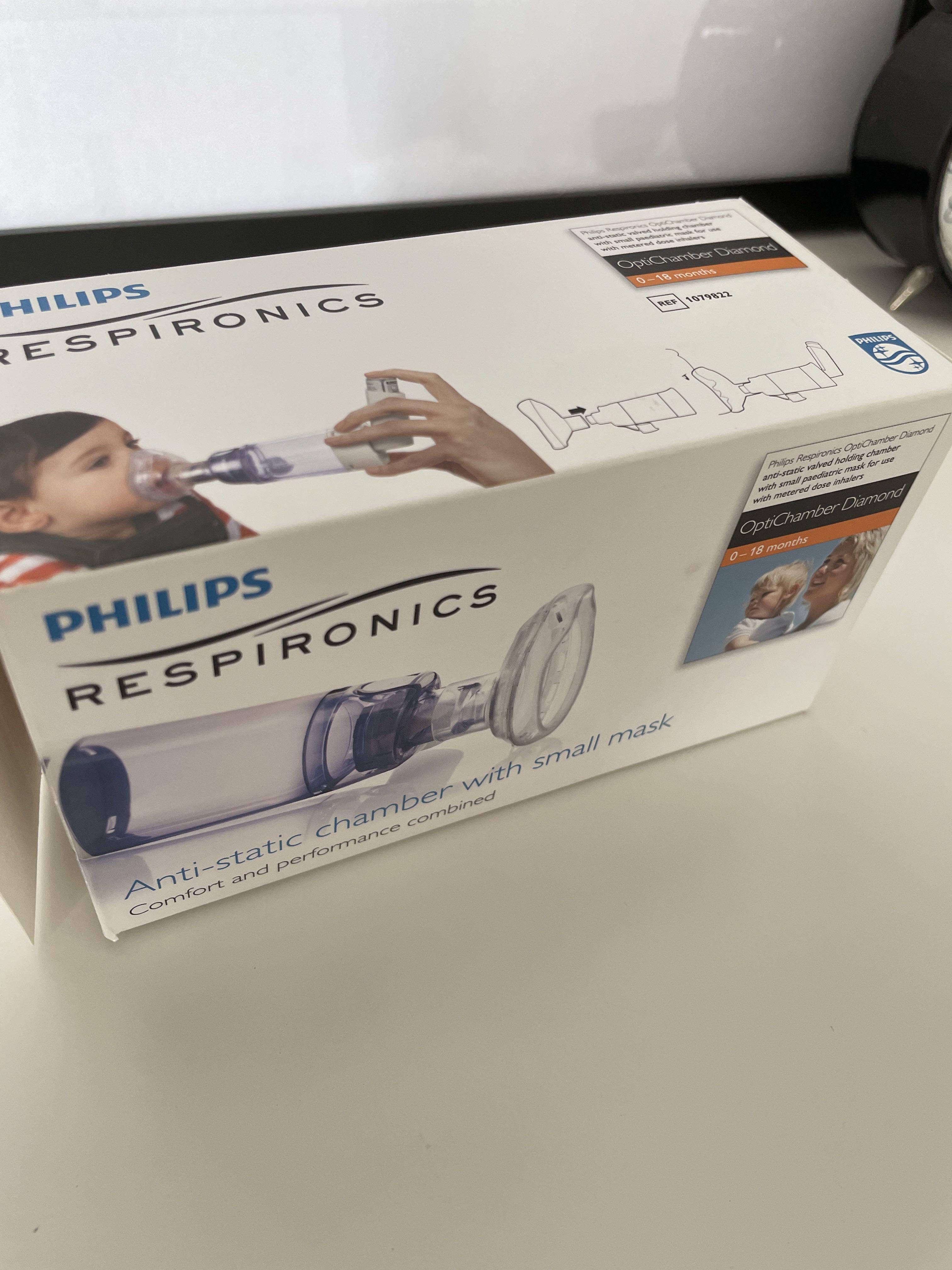 Philips respironics optichamber diamond inhaler adaptor, Babies & Kids